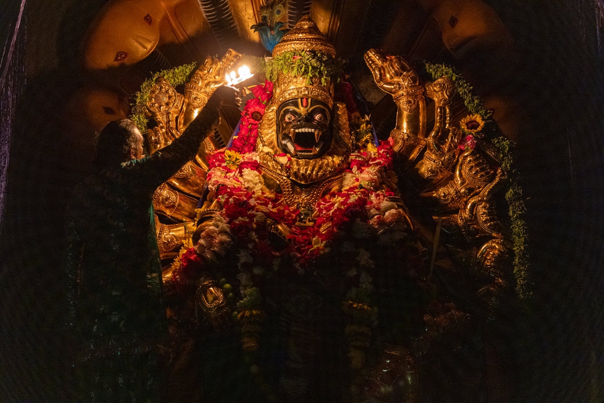 Temple inauguration and darshan