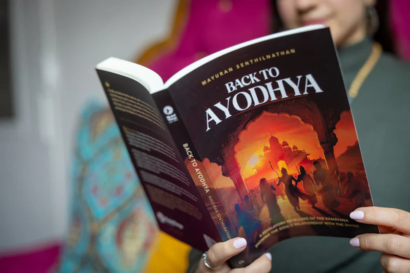 Back to Ayodhya paperback book by Mayuran Senthilnathan - Bhakti Shop
