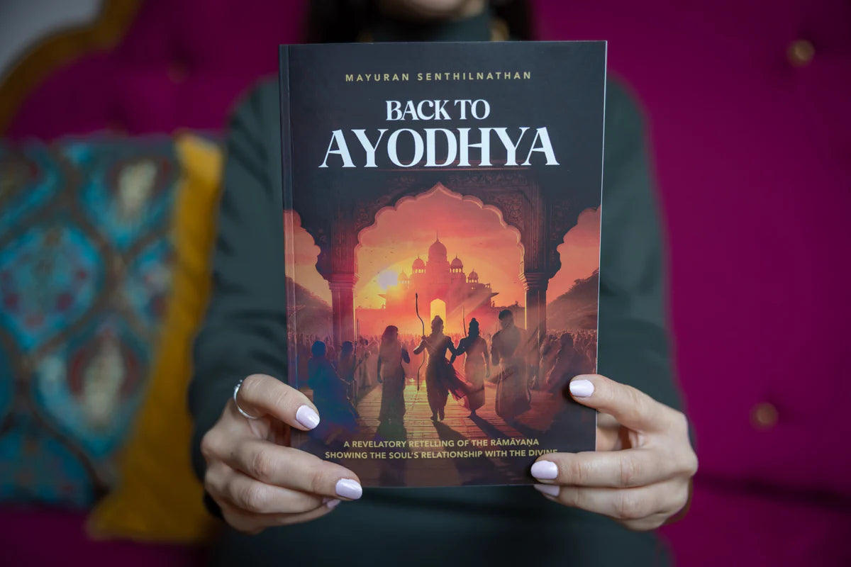 Back to Ayodhya paperback book by Mayuran Senthilnathan - Bhakti Shop