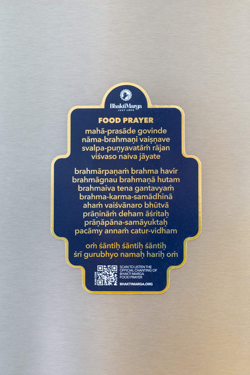 Food Prayer Magnet | BG