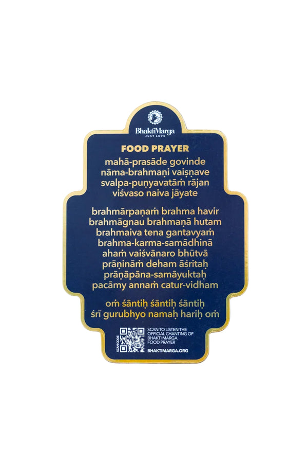Food Prayer Magnet | BG