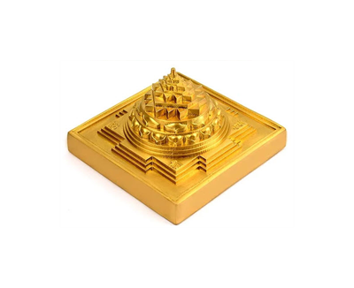Maha Meru Sri Yantra | 2.5" Brass