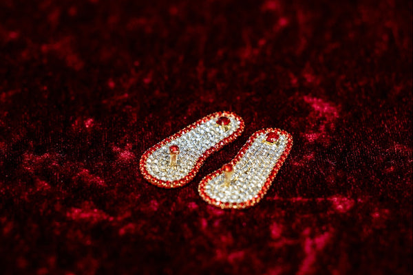 Jeweled Mini Padukas
