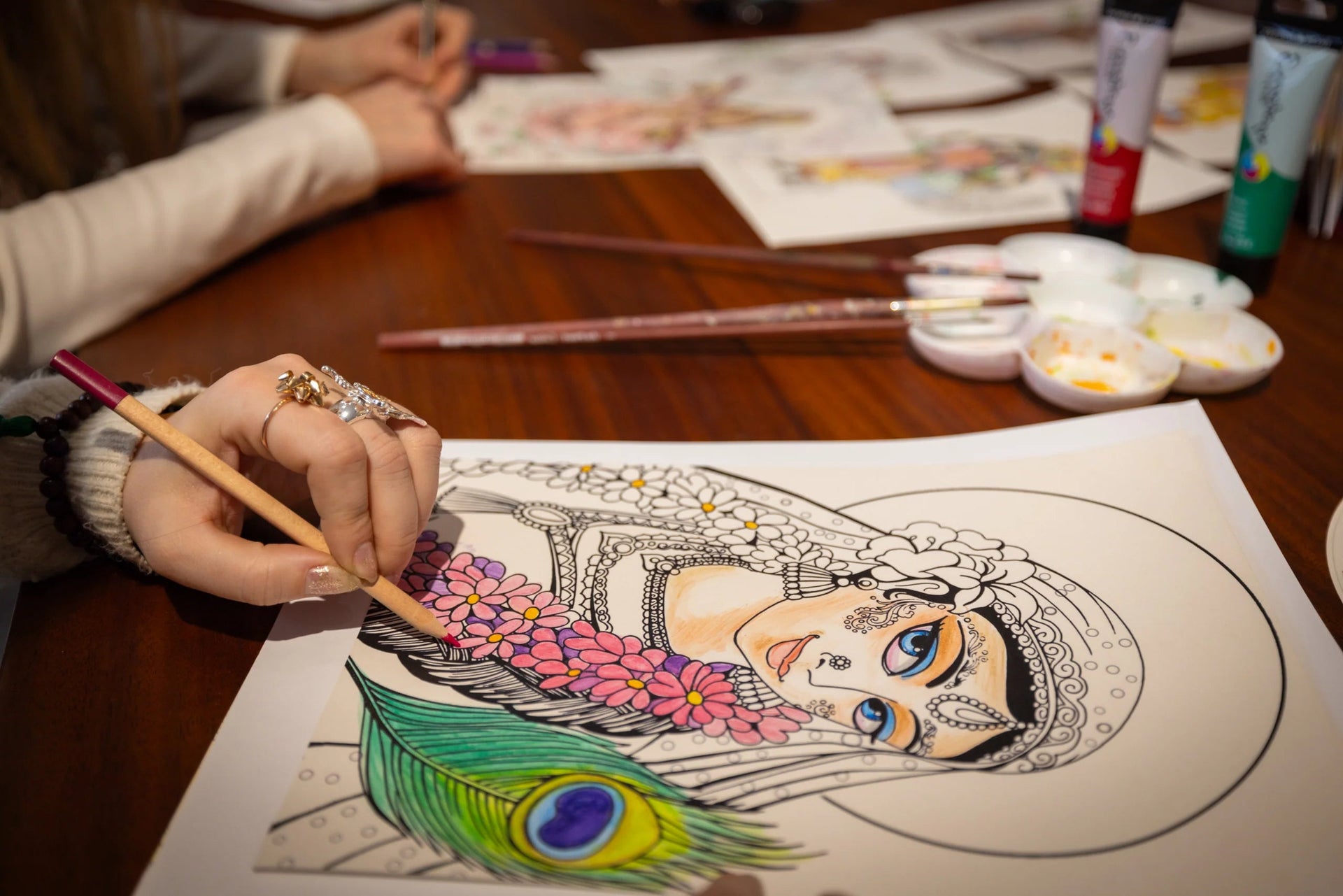 Devotional Art - Coloring the Divine - Feb 22