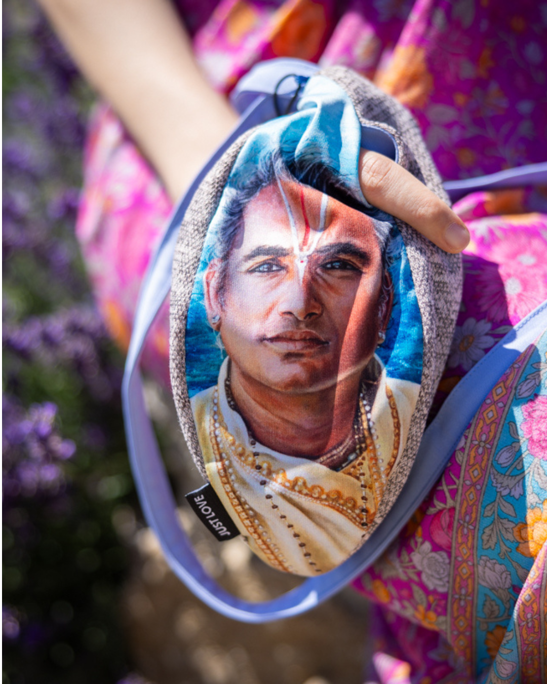 Paramahamsa Vishwananda Mala Bag | Portrait 1