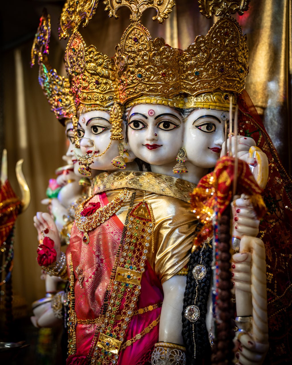 Vishva Gayatri-devi at Devi Mandir
