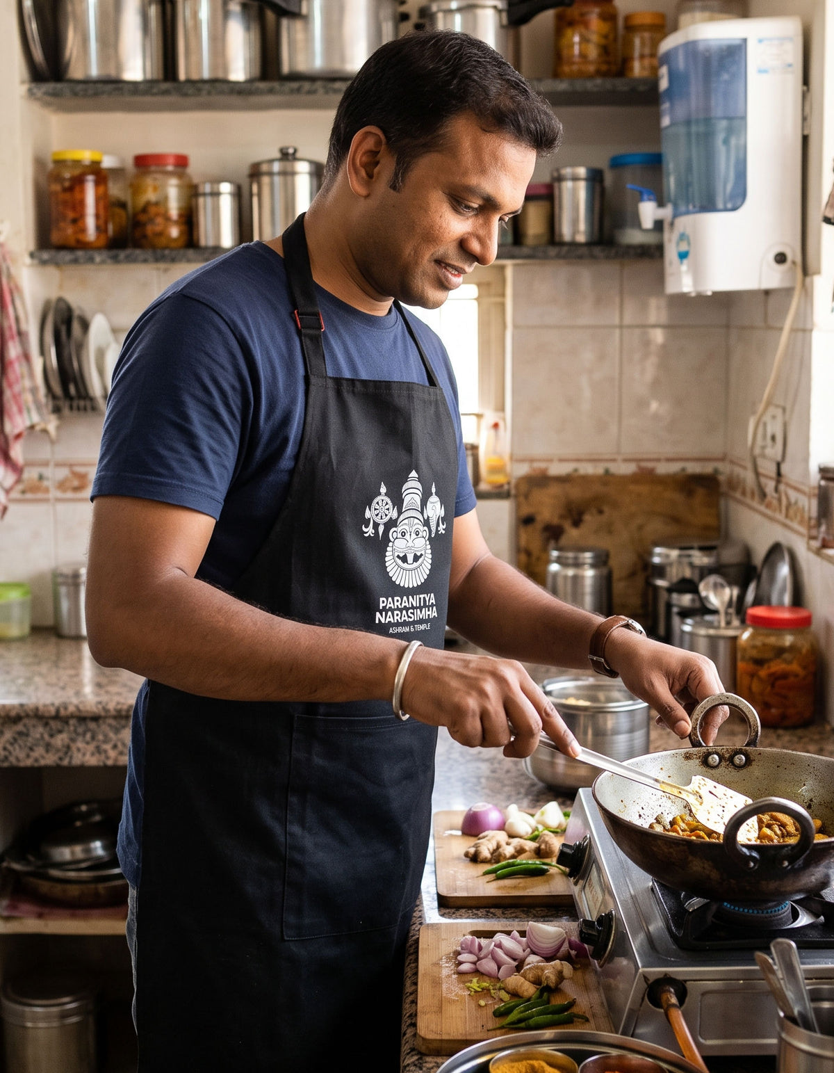 Paranitya Narasimha Bib Apron | 3 Colors