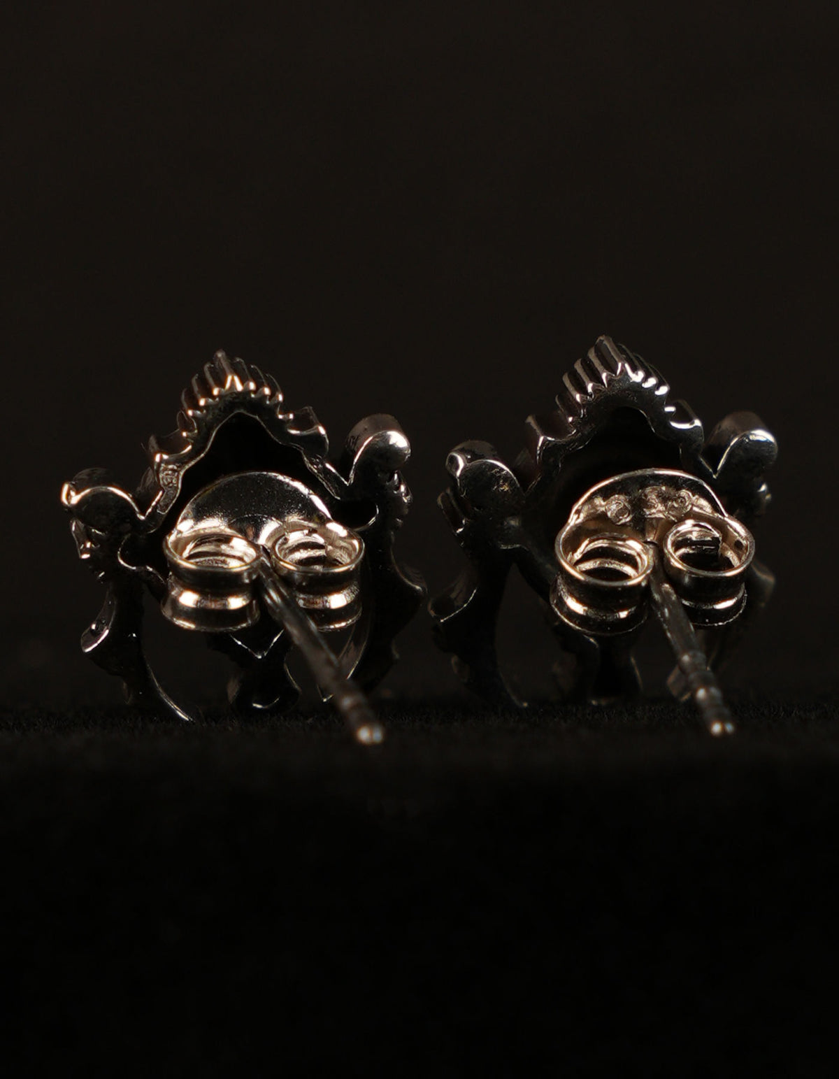 Earrings | 925 Silver Shankha Chakra
