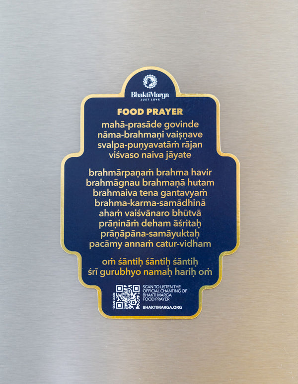 Food Prayer Magnet | BG