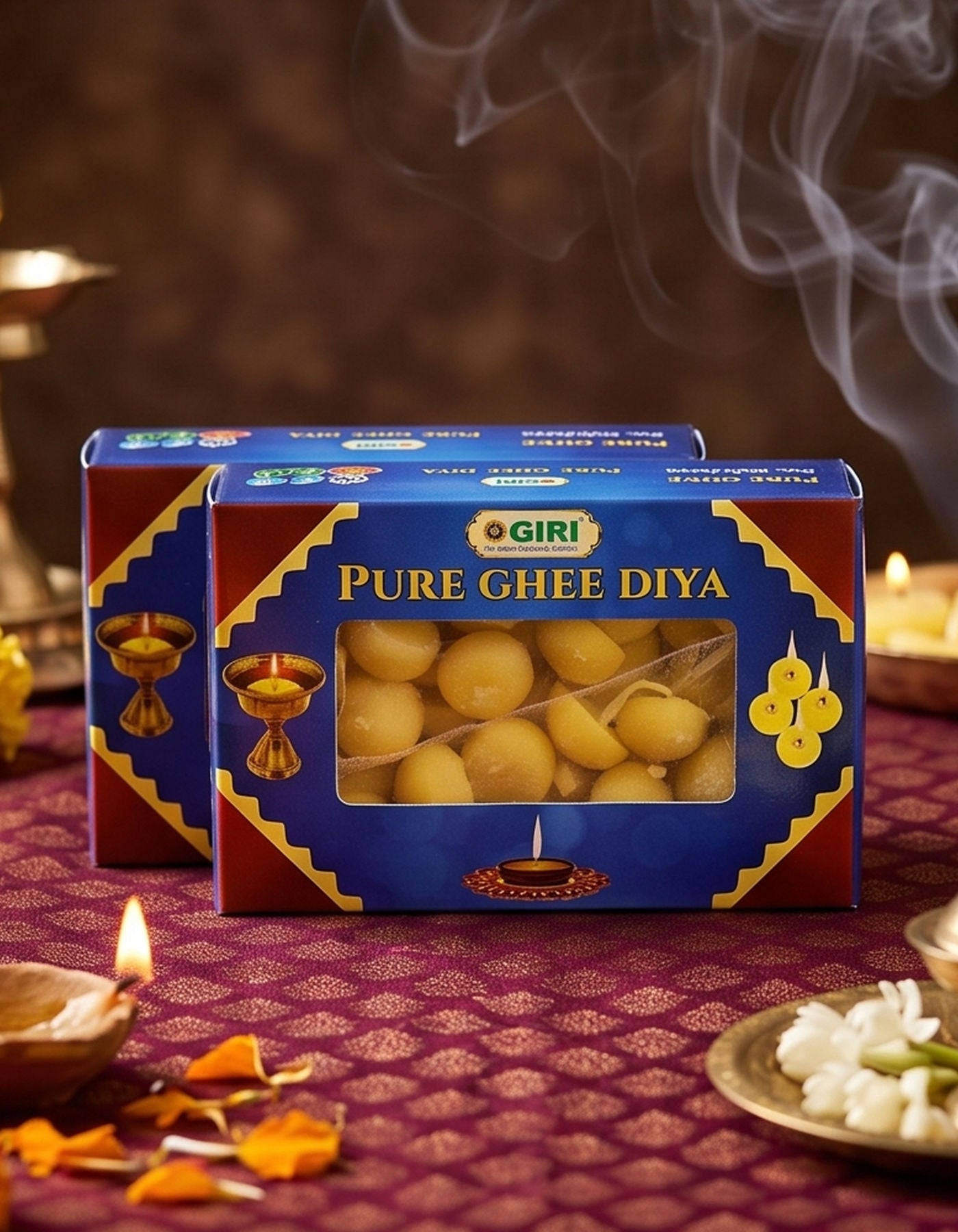 Puja Samagri | Ghee Wicks 50