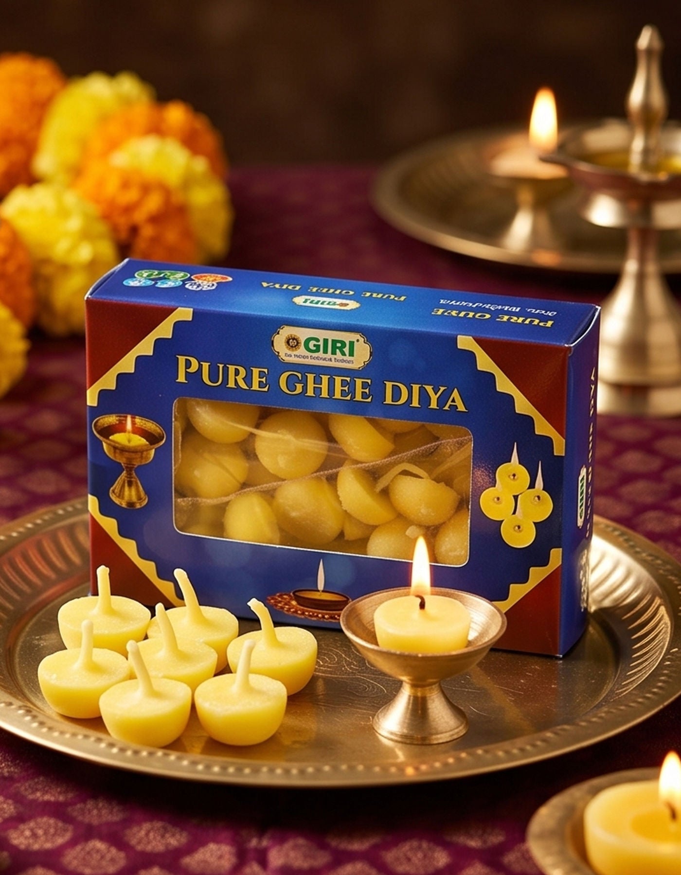 Puja Samagri | Ghee Wicks 50