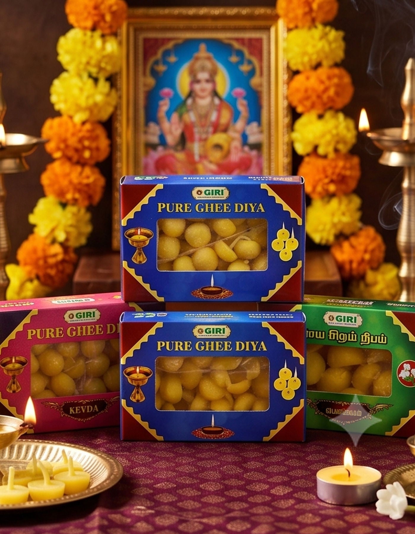 Puja Samagri | Ghee Wicks 50