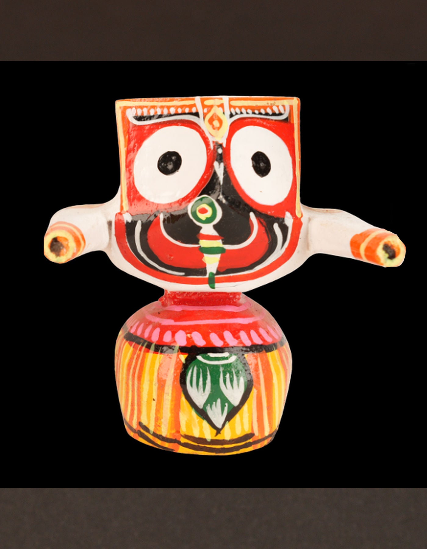 Jagannath Deity Set | WD Painted 3"