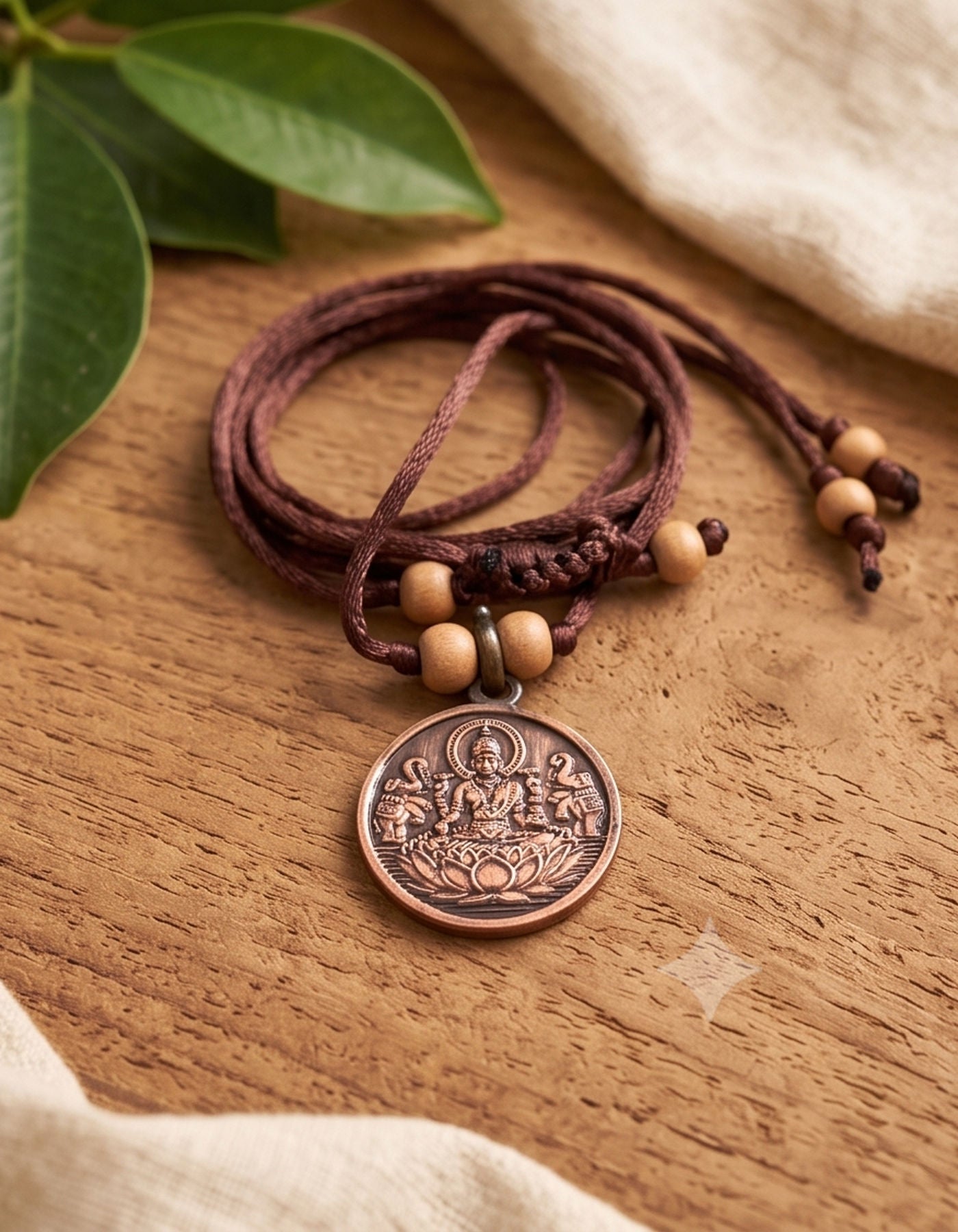 Maha Lakshmi Yantra Pendant | Copper 1