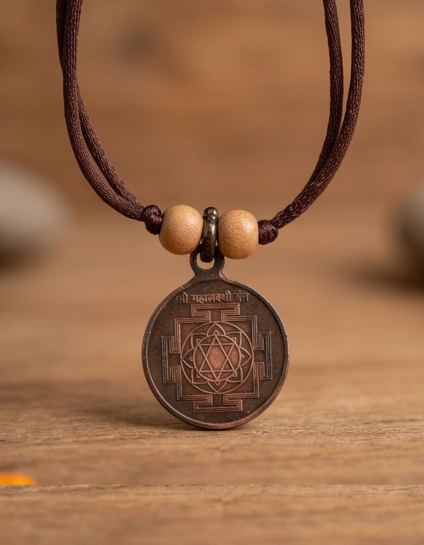 Maha Lakshmi Yantra Pendant | Copper 1
