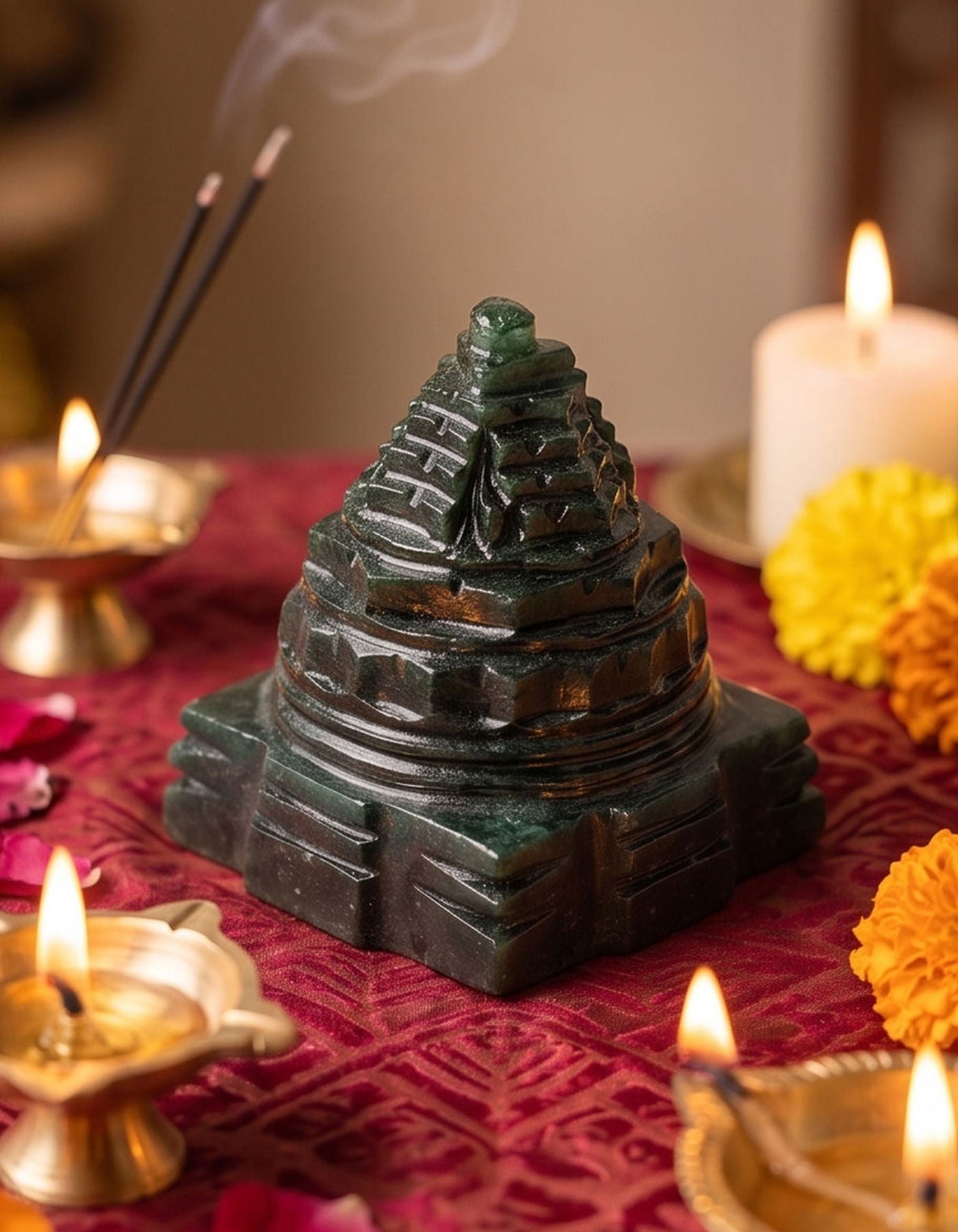 Maha Meru Sri Yantra | Zade 1 3/4" 89g