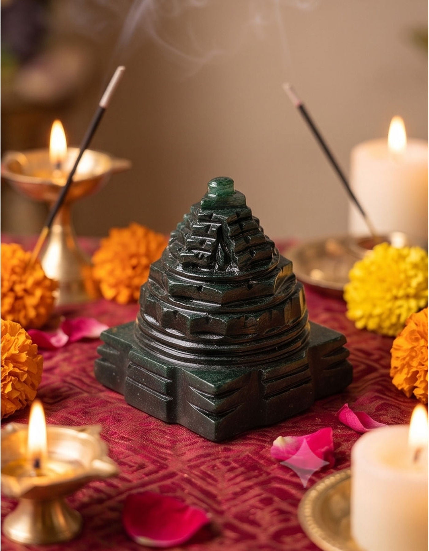 Maha Meru Sri Yantra | Zade 1 3/4" 89g