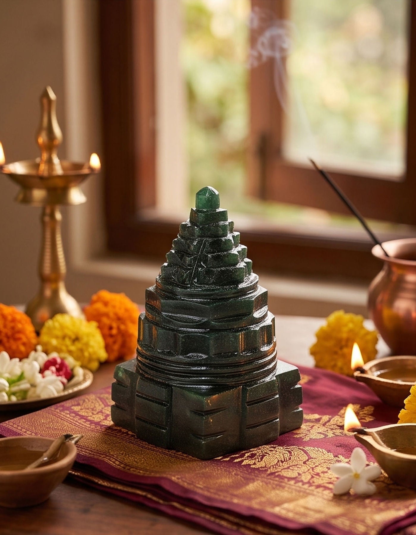 Maha Meru Sri Yantra | Zade 2.25"  96g