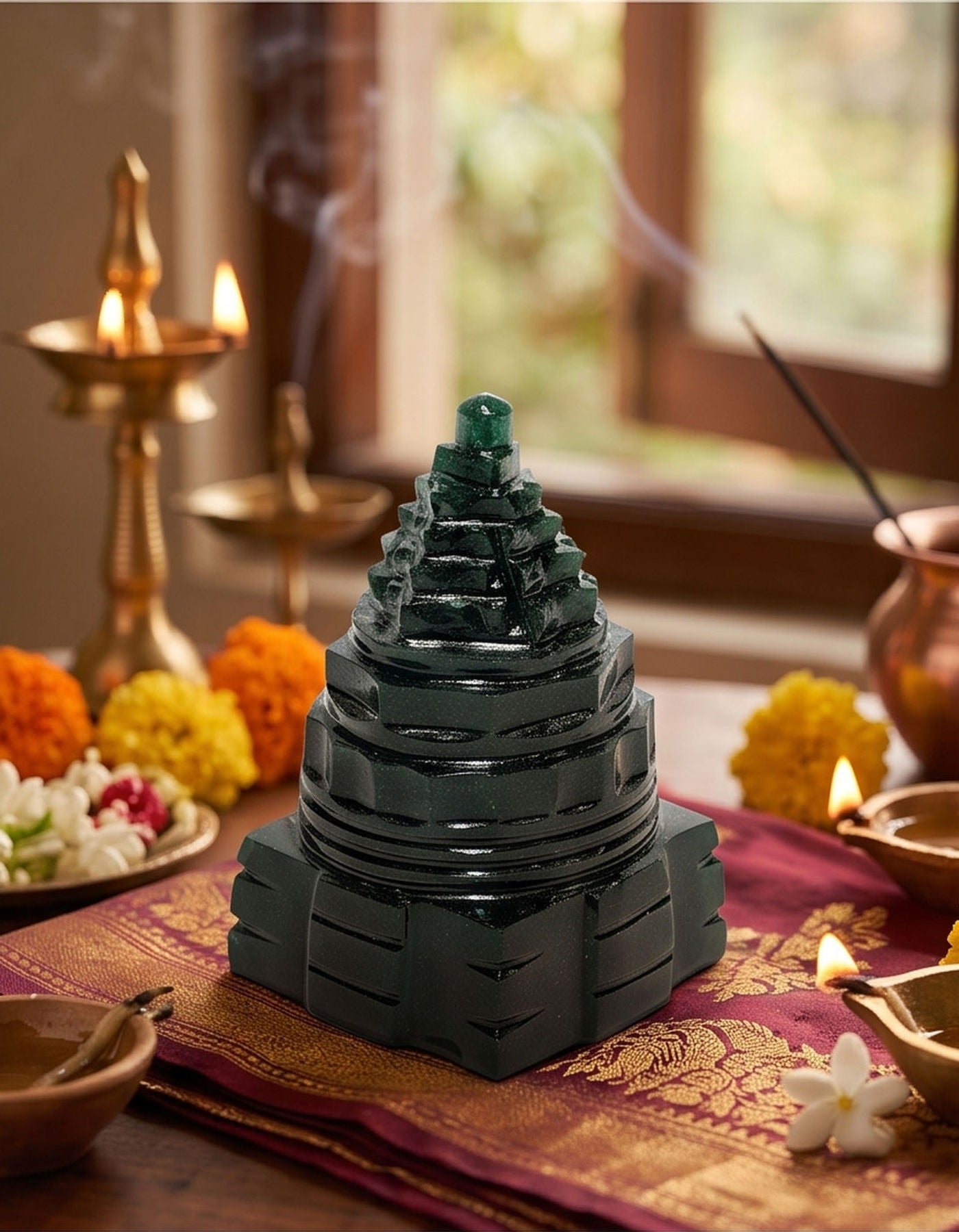 Maha Meru Sri Yantra | Zade 2.25"  96g