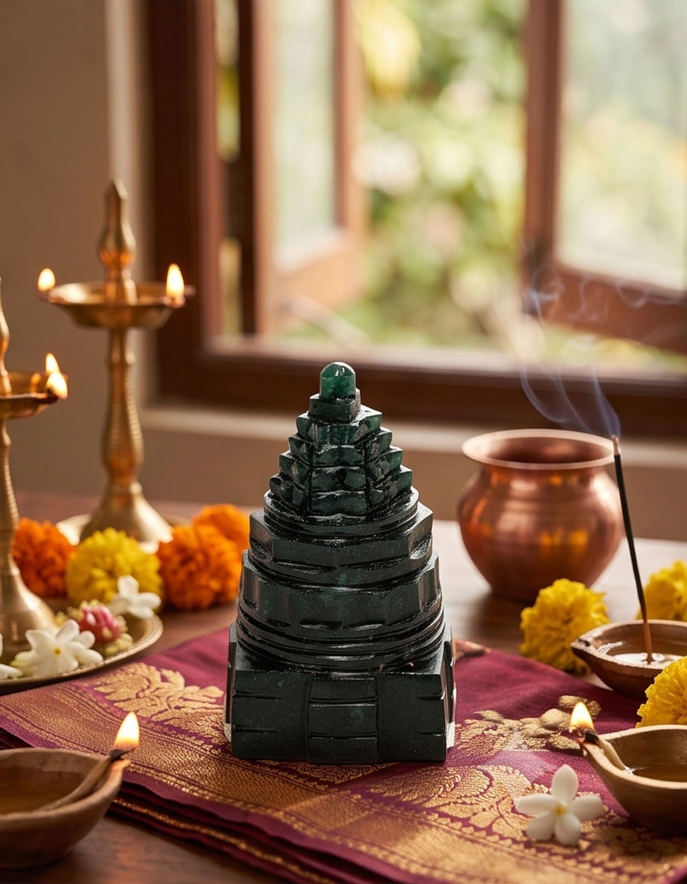 Maha Meru Sri Yantra | Zade 2.25"  96g
