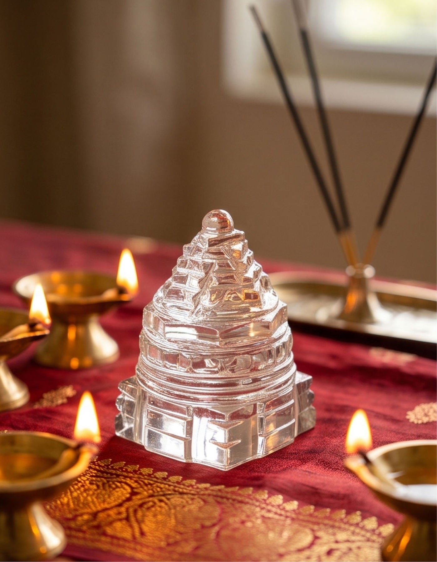 Maha Meru Sri Yantra | Spatik