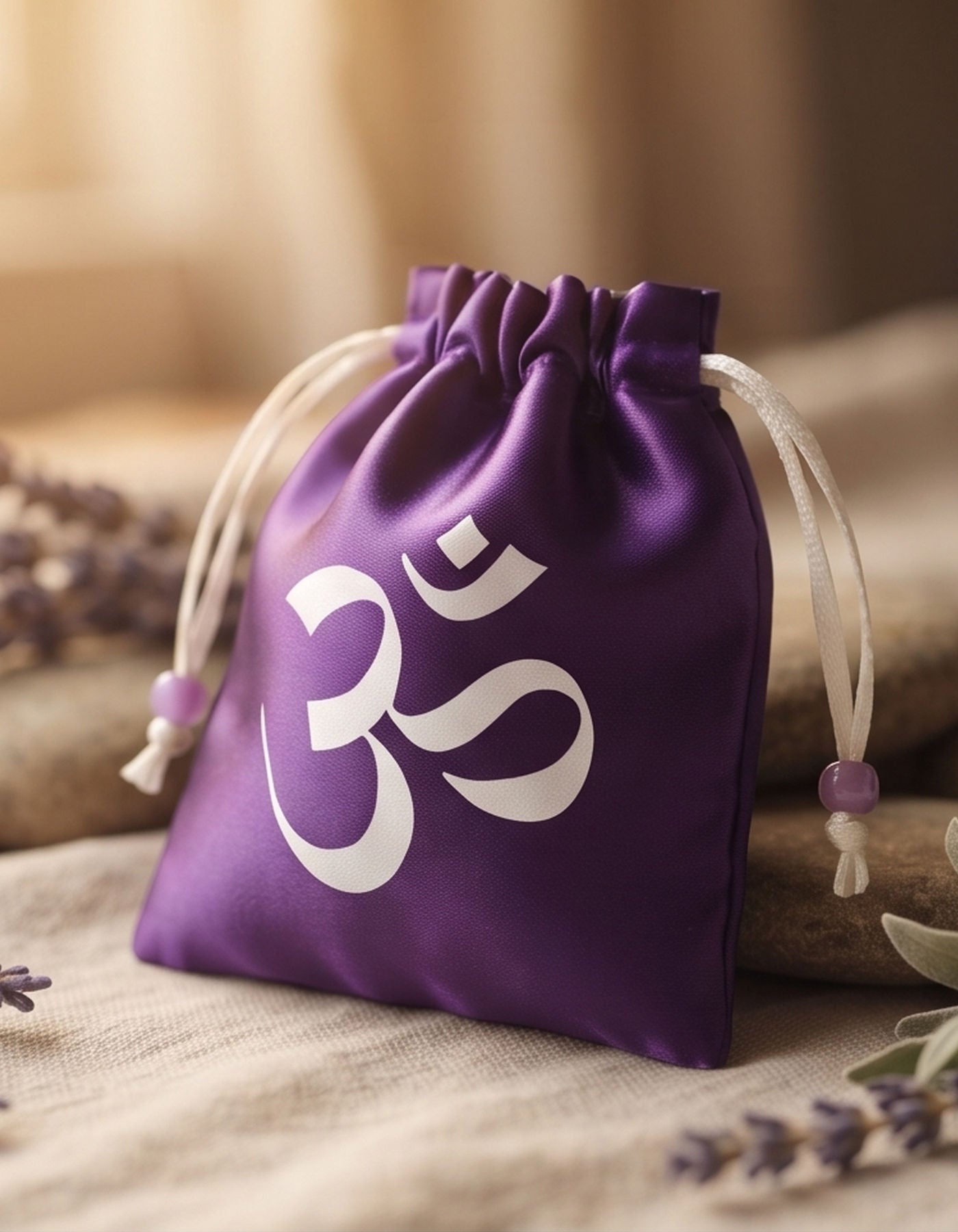 OM Gift Bag | Purple 5 1/2"