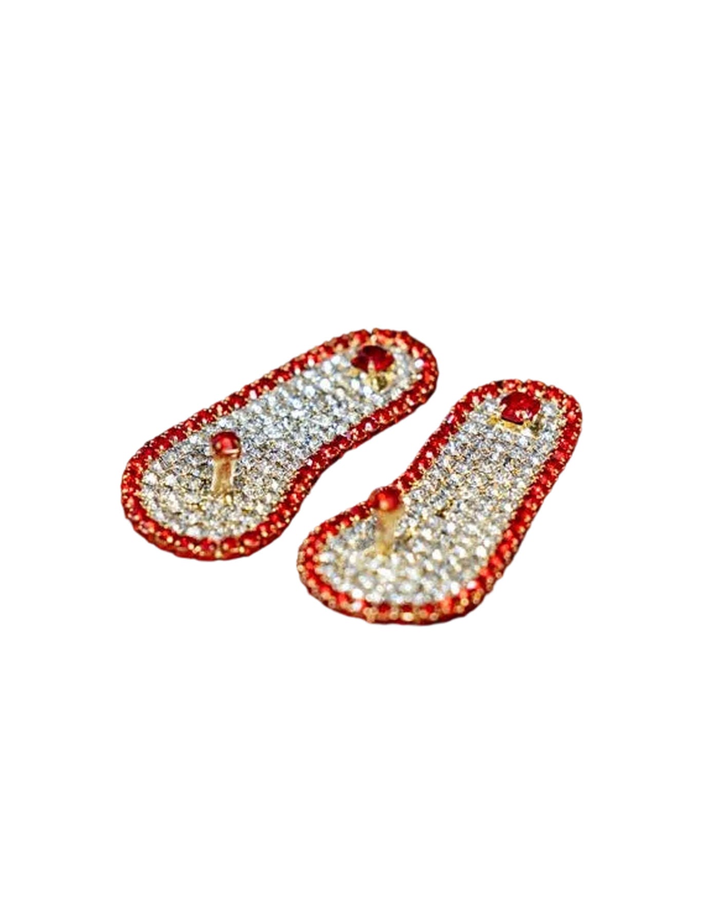 Jeweled Mini Padukas