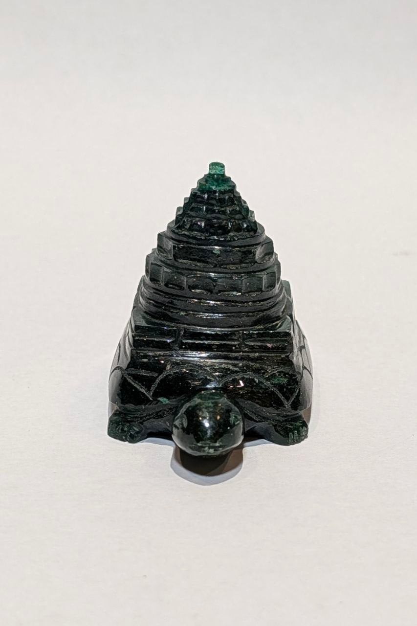 Maha Meru Sri Yantra | Zade Tortoise 2 1/8" 129g
