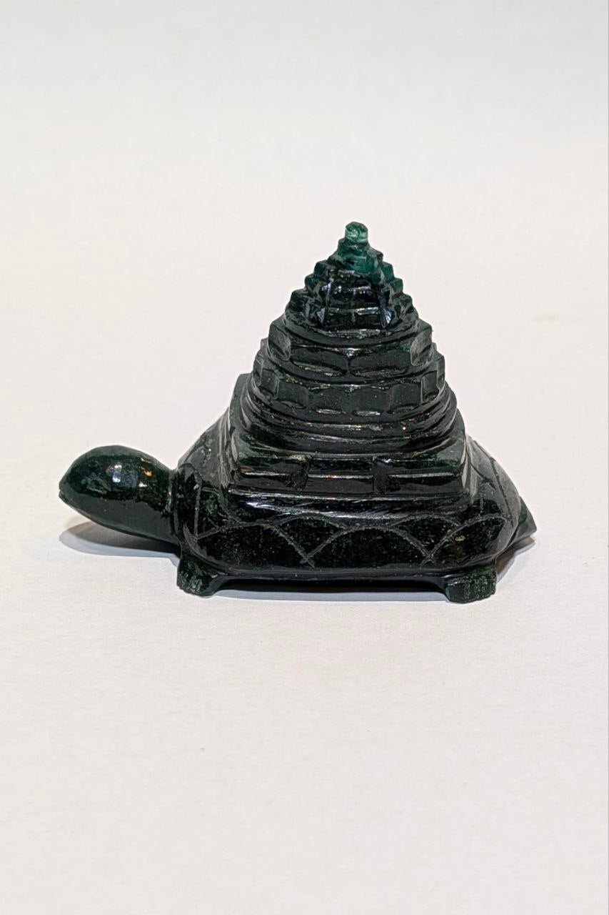 Maha Meru Sri Yantra | Zade Tortoise 2 1/8" 129g