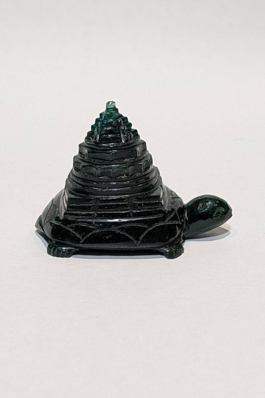 Maha Meru Sri Yantra | Zade Tortoise 2 1/8" 129g