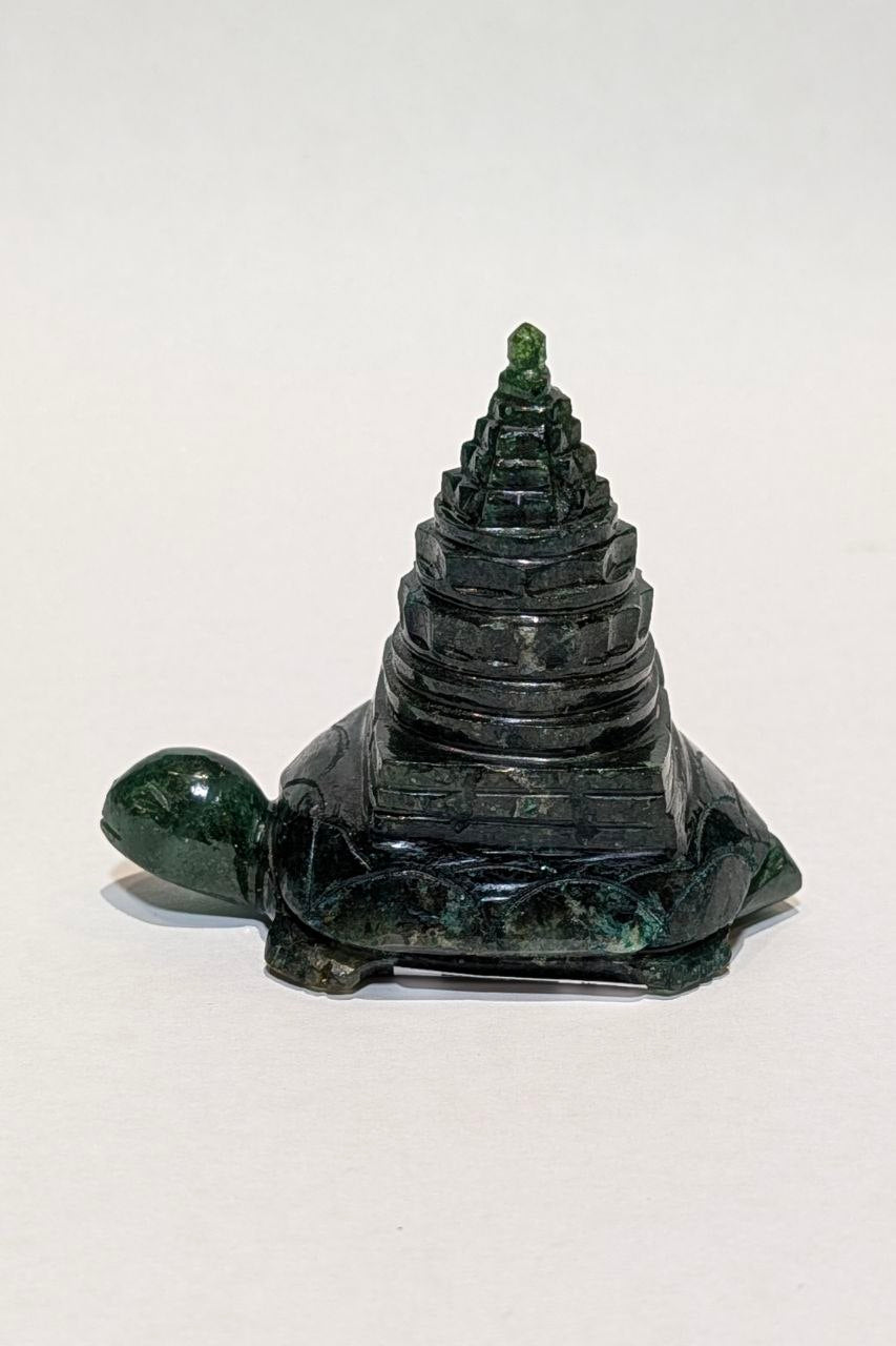 Maha Meru Sri Yantra | Zade Tortoise 2 1/2" 126g