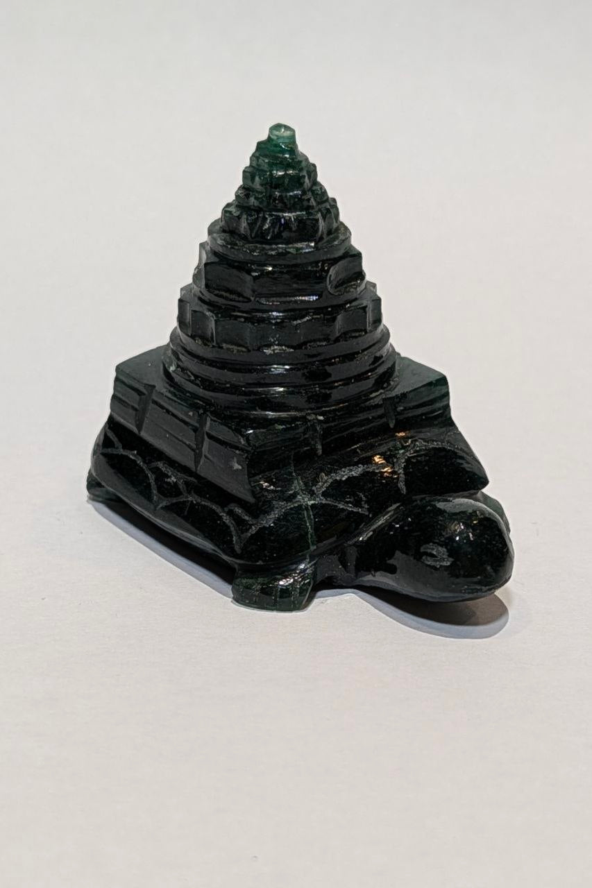 Maha Meru Sri Yantra | Zade Tortoise 2 1/4" 139g