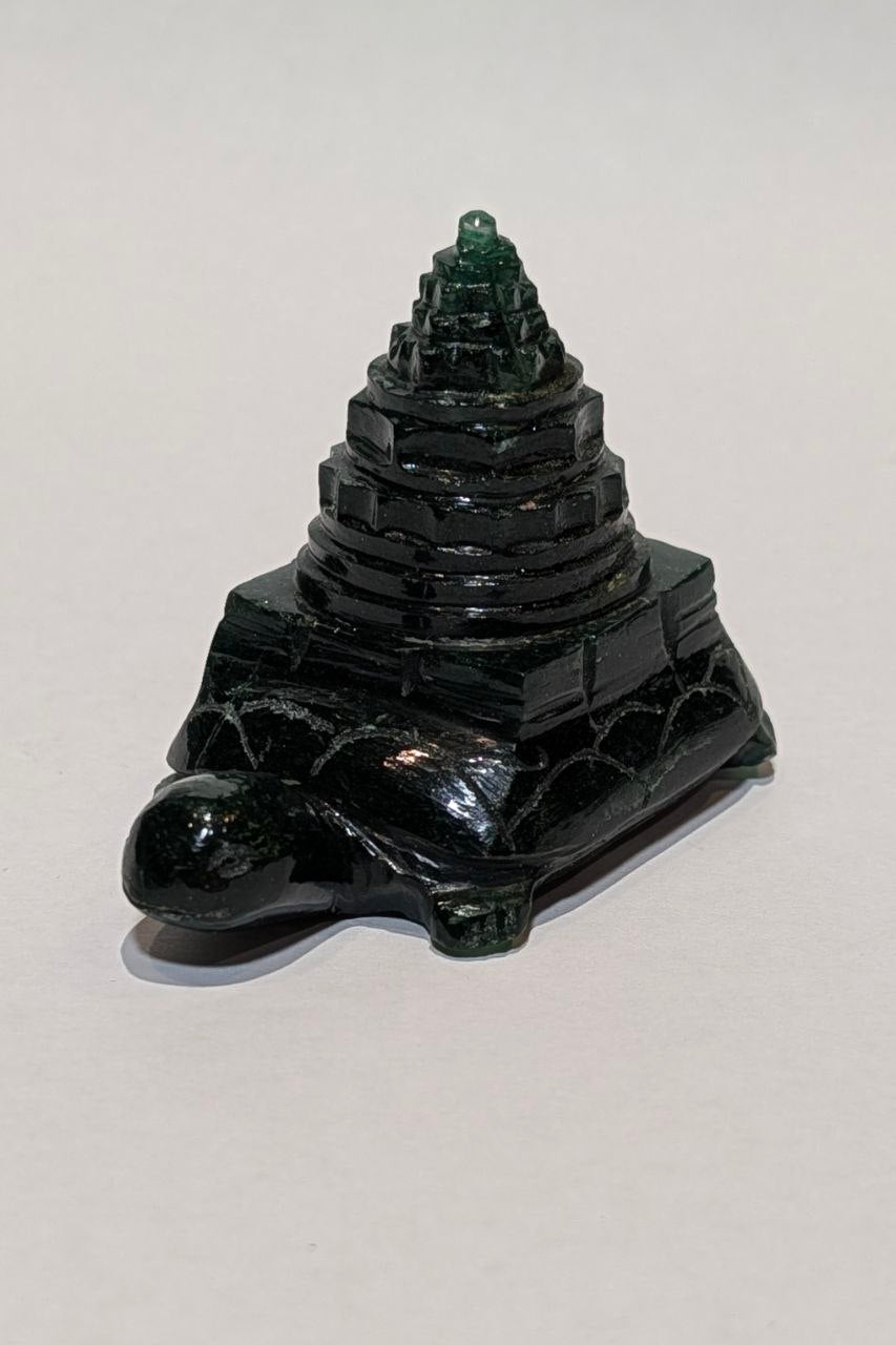 Maha Meru Sri Yantra | Zade Tortoise 2 1/4" 139g