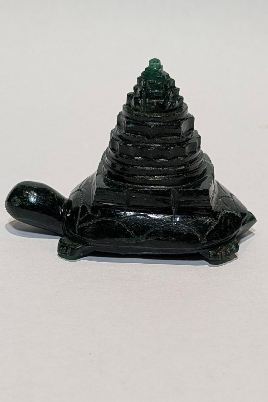 Maha Meru Sri Yantra | Zade Tortoise 2 1/4" 139g