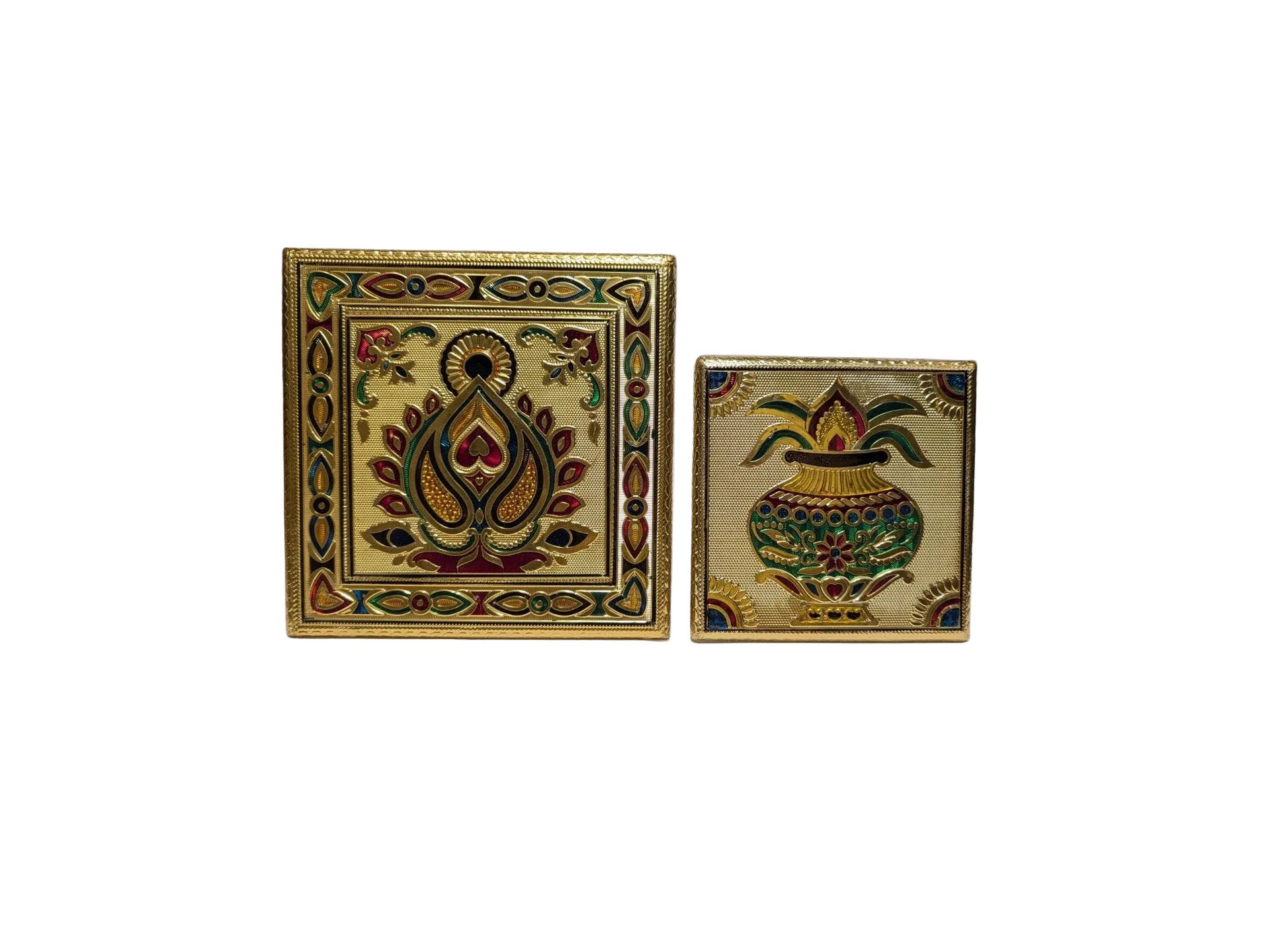Puja Table | Gold Bush Leg