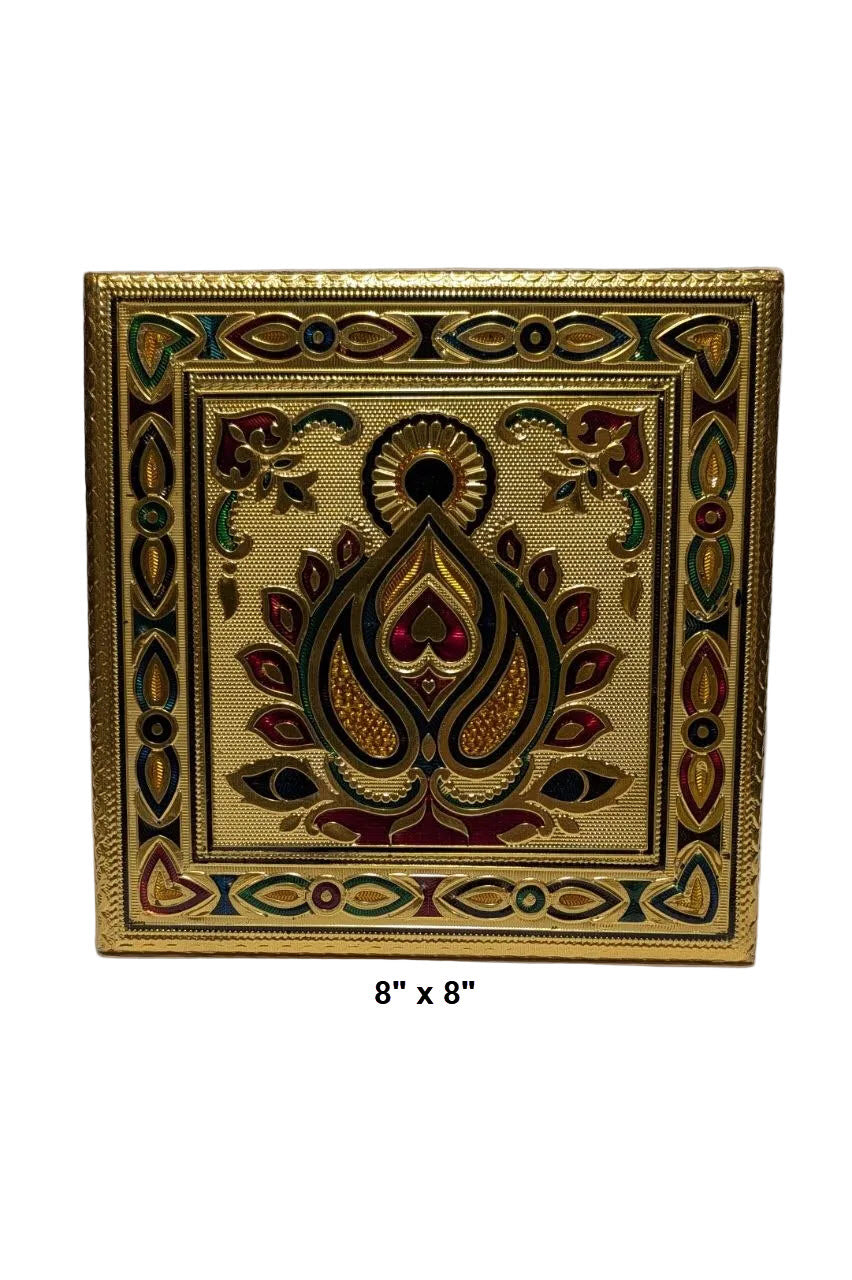Puja Table | Gold Bush Leg