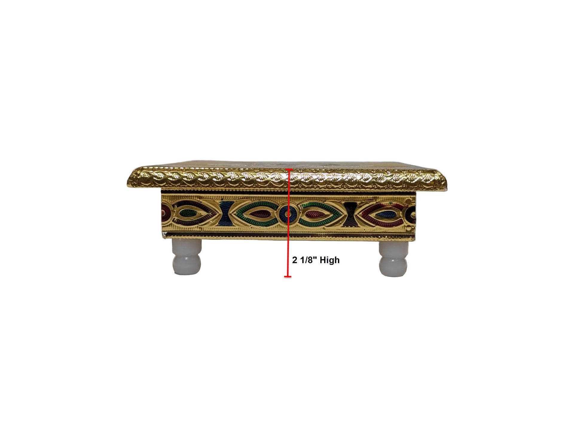 Puja Table | Gold Bush Leg