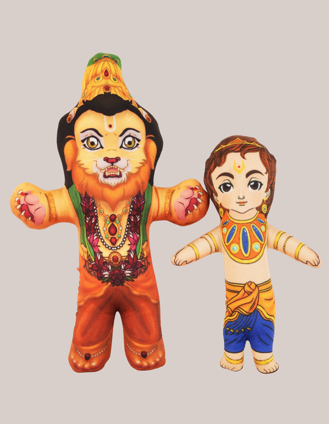 Plushie Narasimha and Prahlad