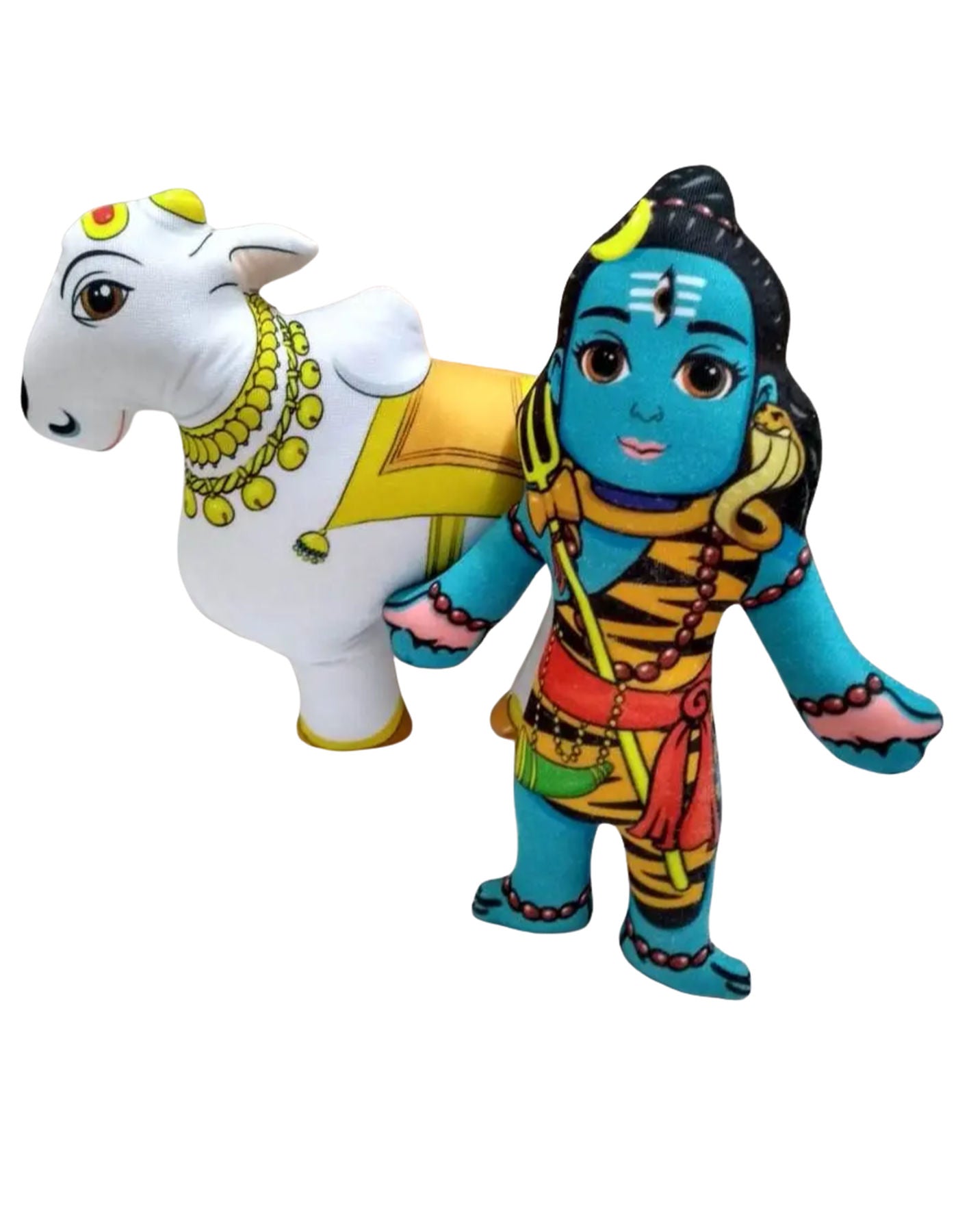 Plushie Shiva and Nandi Bull