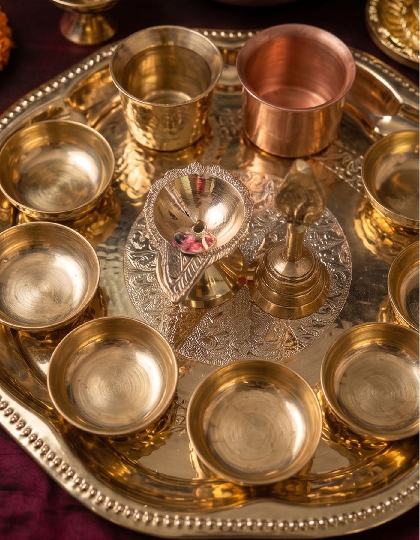 Puja Plate Set | Home Edition