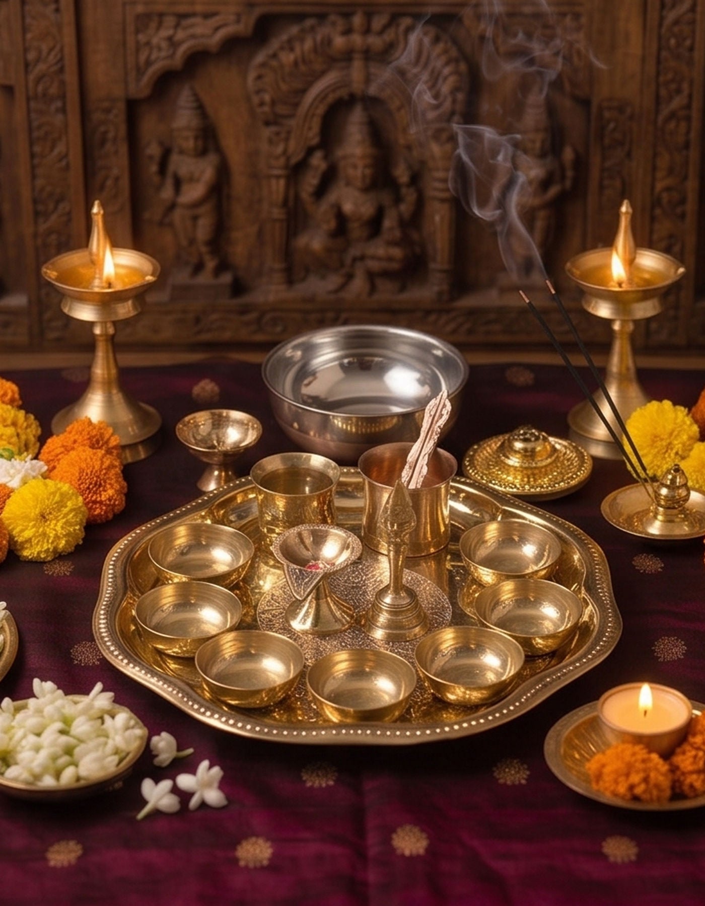 Puja Plate Set | Home Edition