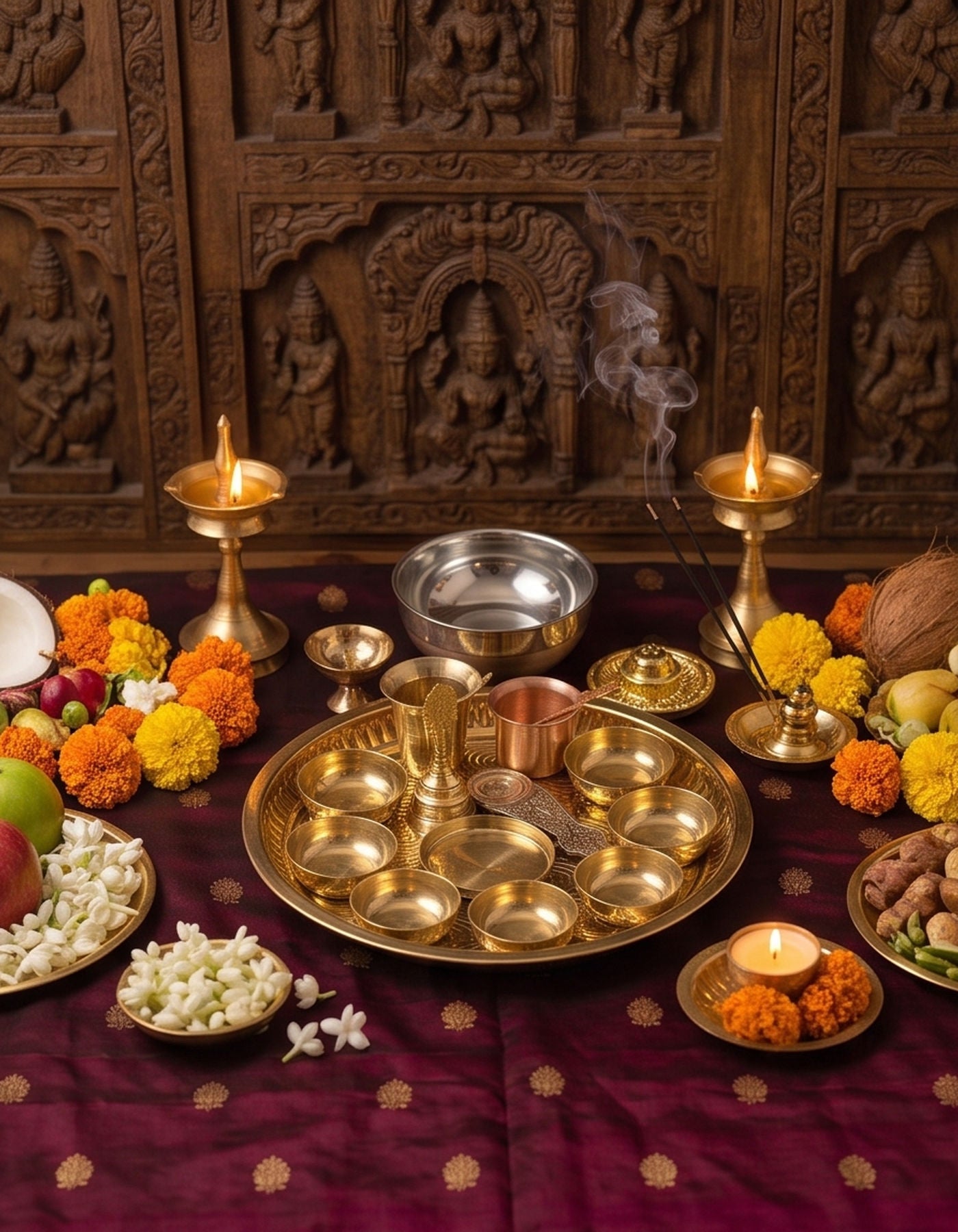 Puja Plate Set | Select Edition