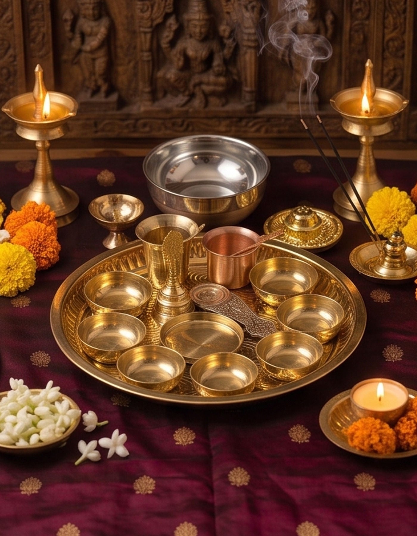 Puja Plate Set | Select Edition