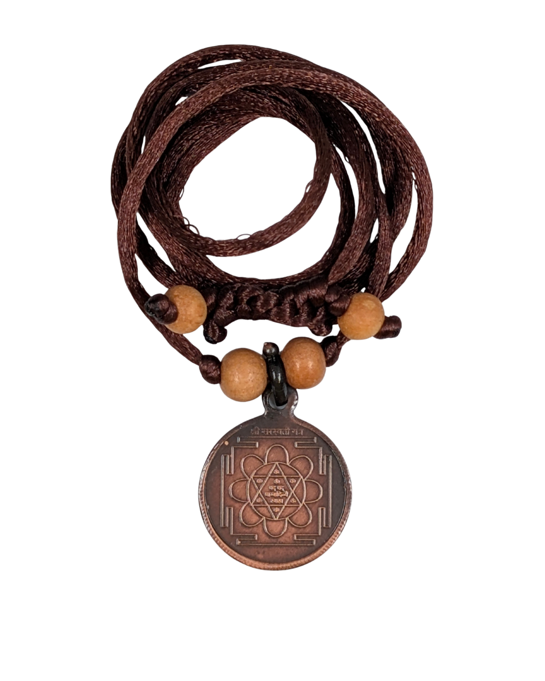 Saraswati Yantra Pendant | Copper 1
