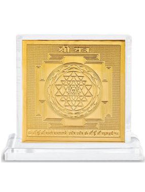Sri Yantra with Lakshmi | Includes Stand
