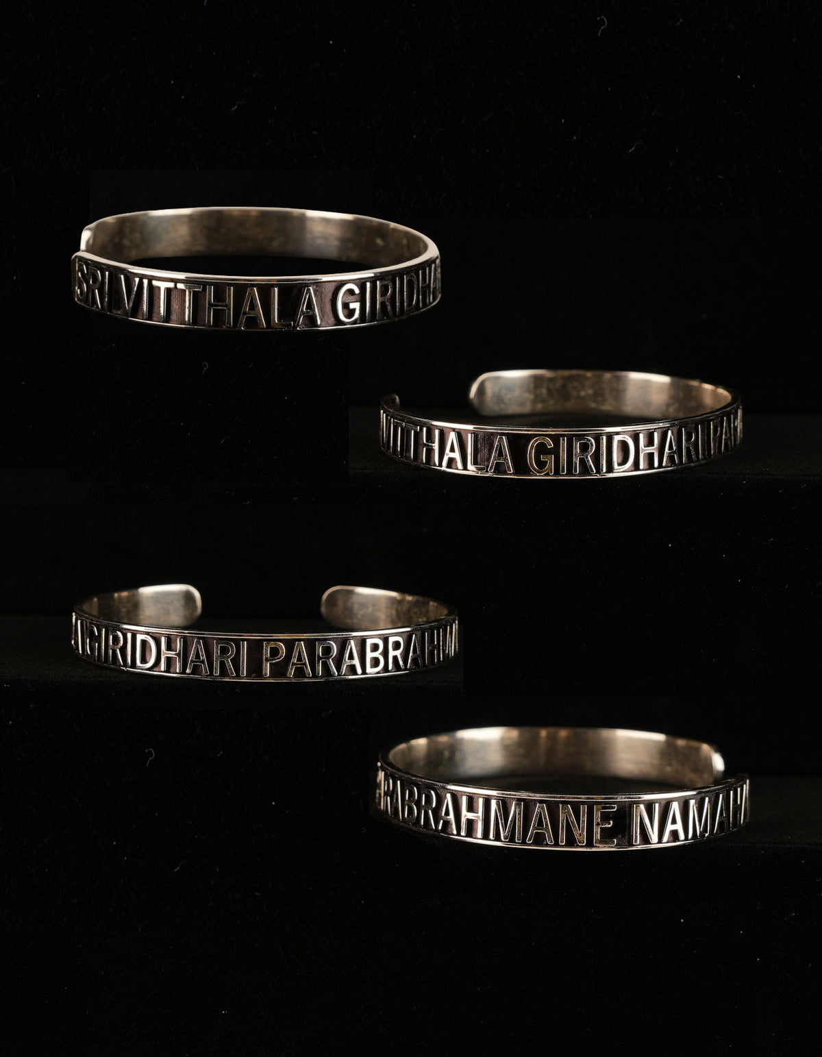 Sri Vitthala Giridhari Parabrahmane Namaha Bracelet | 925 Silver