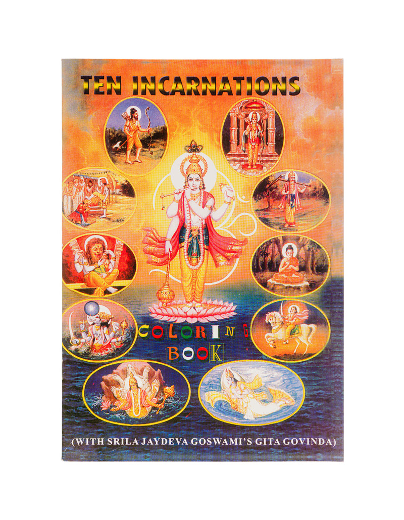 Ten Incarnations | Coloring Book