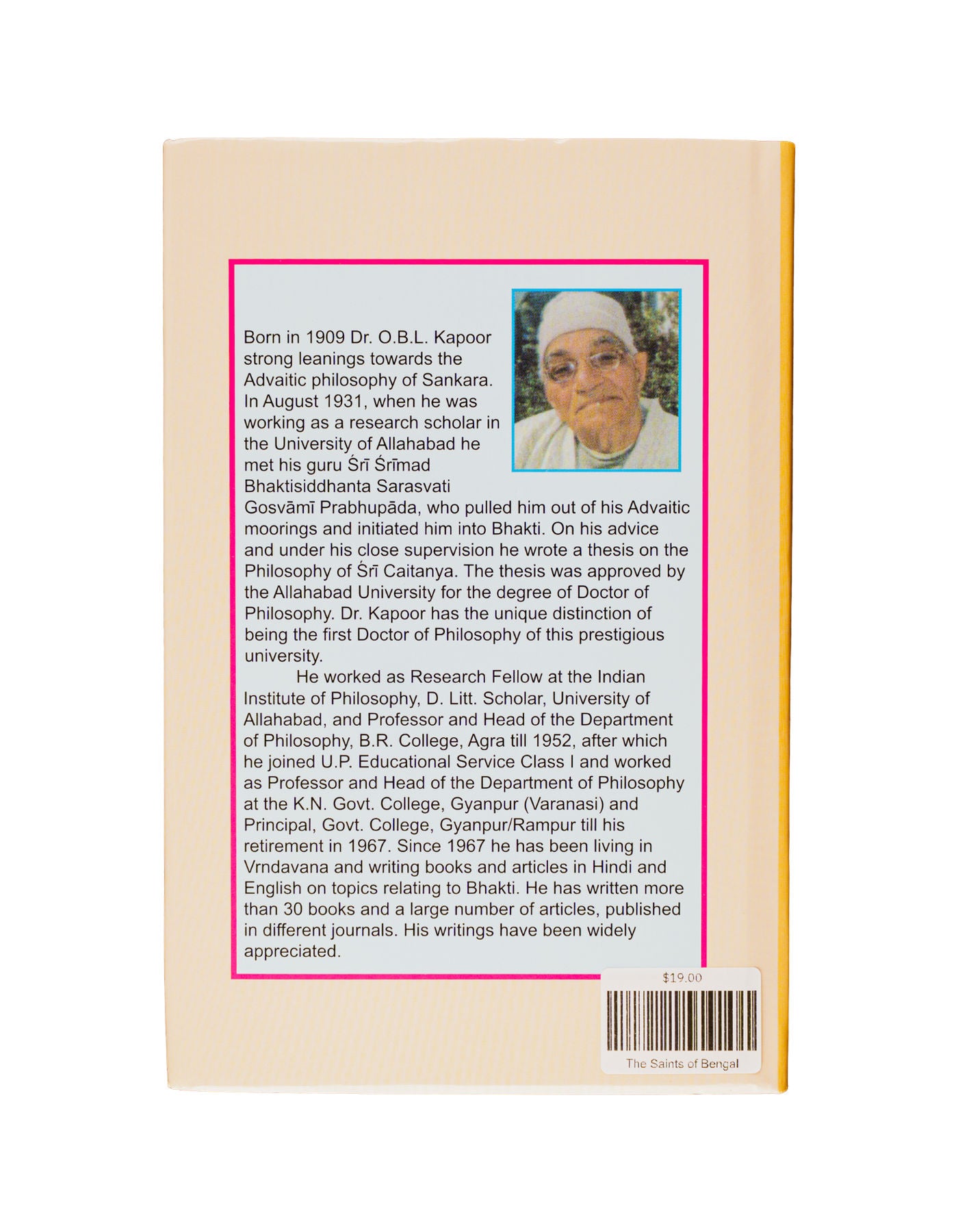 The Saints of Bengal