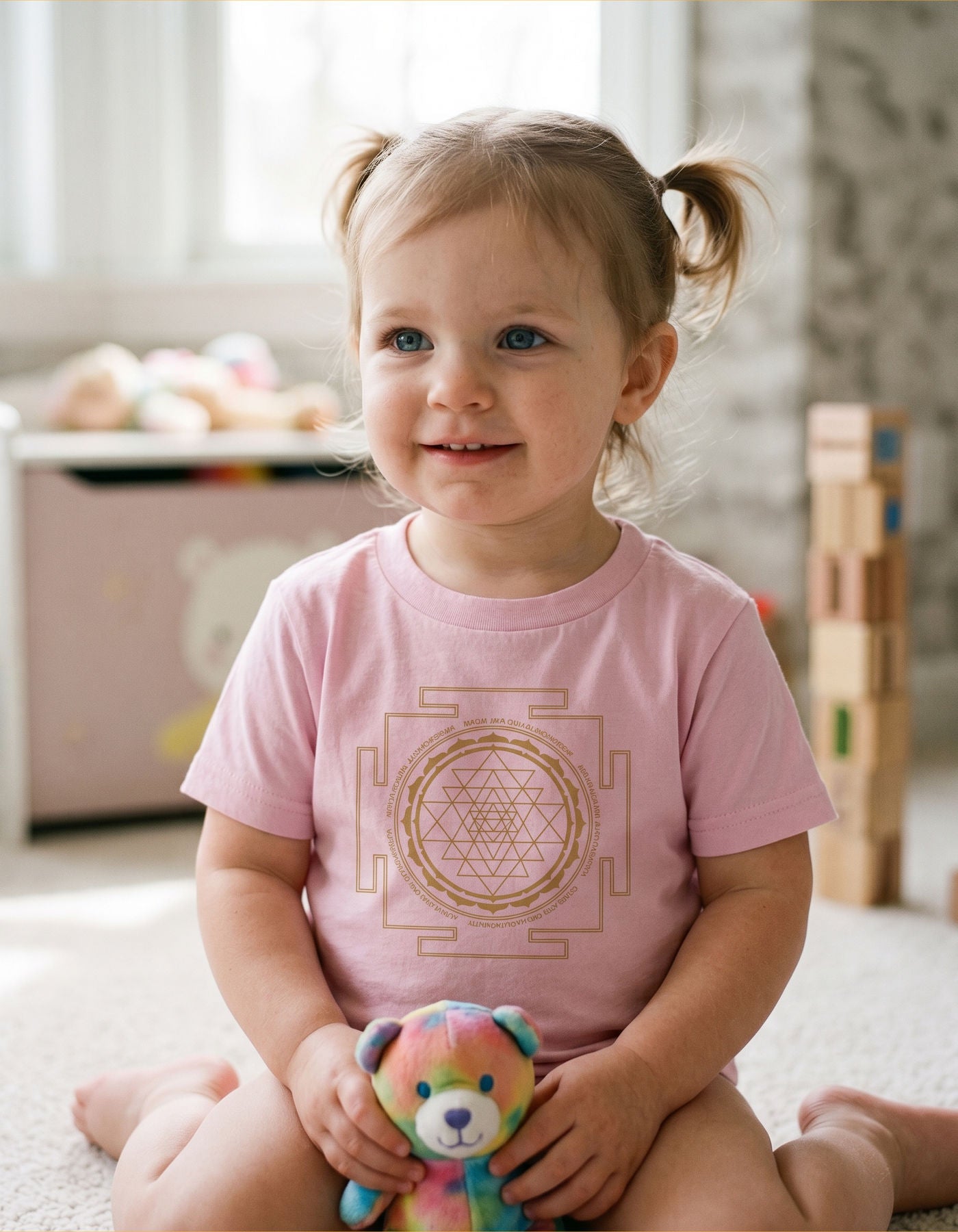 Sri Yantra Toddler Tee