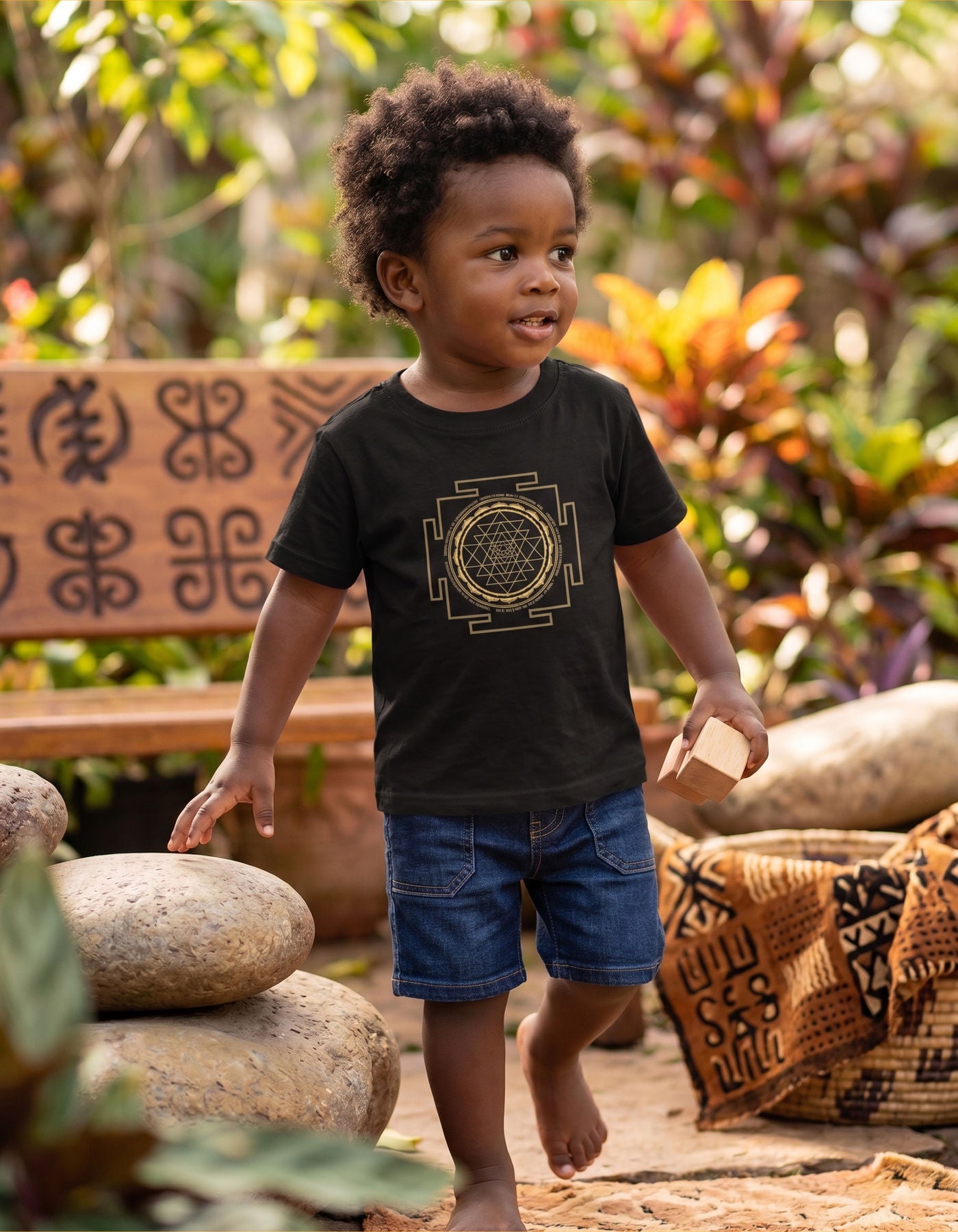 Sri Yantra Toddler Tee